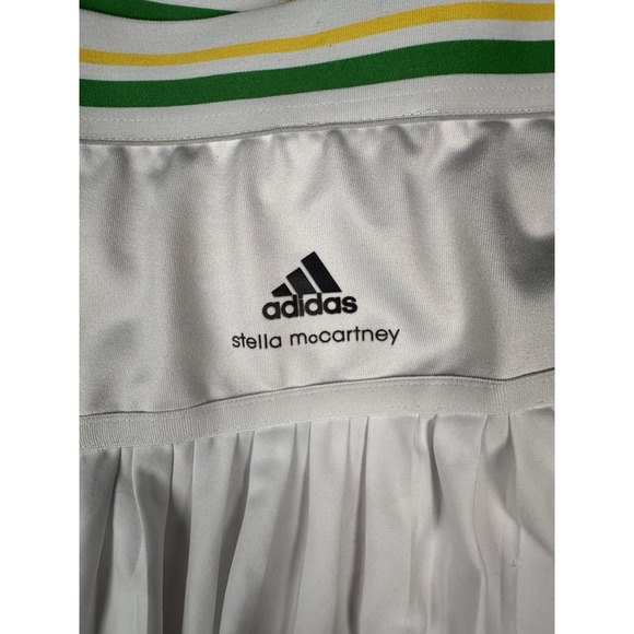 Adidas Stella McCartney Barricade Tennis Skirt Skort‎ White 36 US Small - Picture 2 of 7